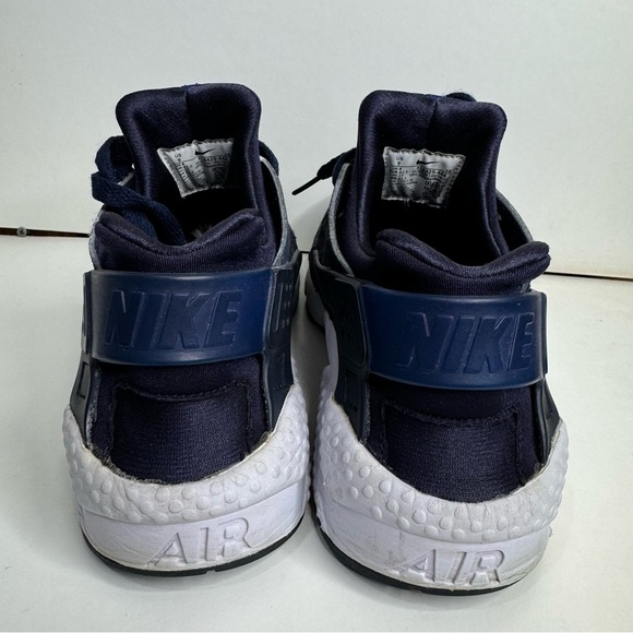 Men’s size 9 Nike Air Huarache midnight navy running sneakers low top trainers - Picture 3 of 11